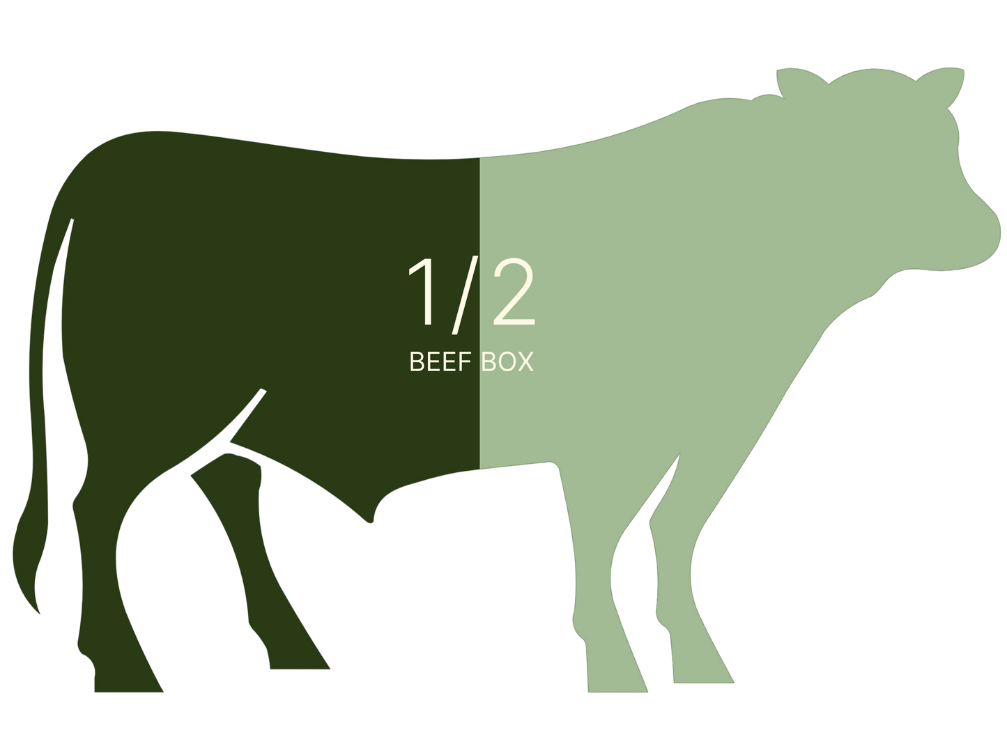 The 1/2 Beef Box - Deposit